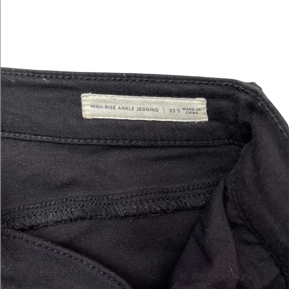 PacSun High-Rise Ankle Jegging Black size 23 (small) - Picture 7 of 12